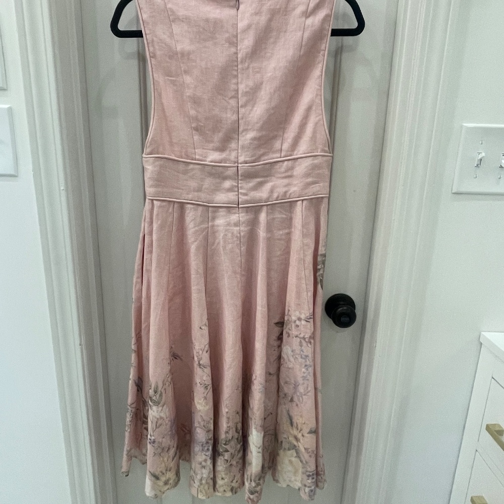 Pink Zimmerman Midi Dress - Picture 4 of 6